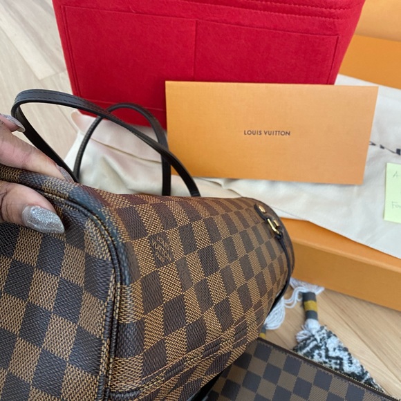 ❌❌sold❌🔱Louis Vuitton Neverfull MM Damier Ébène🔱 - Picture 7 of 12